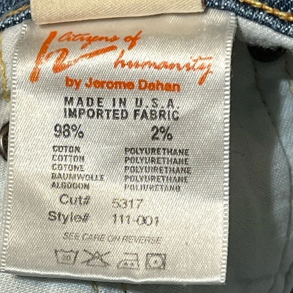 Citizens of Humanity Boho 111 Stretch Low Waist Jeans Mid-rise Bootcut Flare